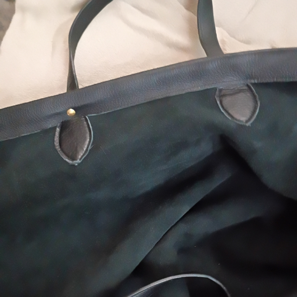 Black Tote Bag XXL 19c24x 7 - Picture 4 of 9